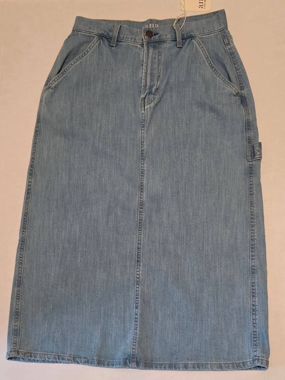 a.n.a High Rise Light Blue Denim Skirt Sz 4